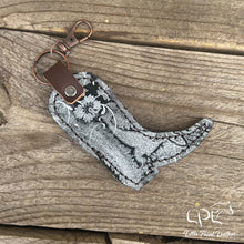 Load image into Gallery viewer, Cowboy Boot Keychain
