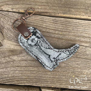 Cowboy Boot Keychain