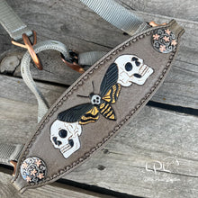Load image into Gallery viewer, Grey Death Moth Halter
