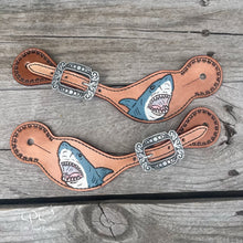 Load image into Gallery viewer, Shark Spur Straps
