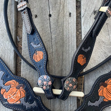 Load image into Gallery viewer, Black Halloween Tack Set

