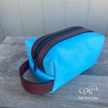 Load image into Gallery viewer, Blue Dopp Bag
