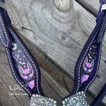 Load image into Gallery viewer, Dark Purple Bat Tack Set
