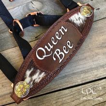 Load image into Gallery viewer, Saying Cowhide Inlay Halter
