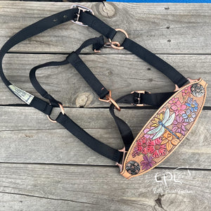 Floral Dragonfly Halter