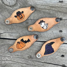 Load image into Gallery viewer, Halloween Leather Wild Rag Slide
