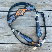 Load image into Gallery viewer, Dragon Browband Headstall

