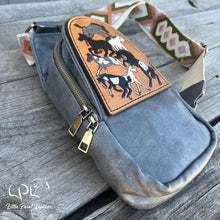 Load image into Gallery viewer, Frolicking Horses Sling/Crossbody Bag
