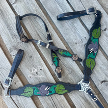 Load image into Gallery viewer, CHANCE TO WIN Black Leather Dinosaur Set
