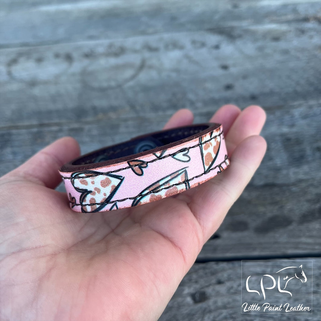 Heart Leather Bracelet