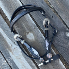 Load image into Gallery viewer, Horse Skull Browband Headstall
