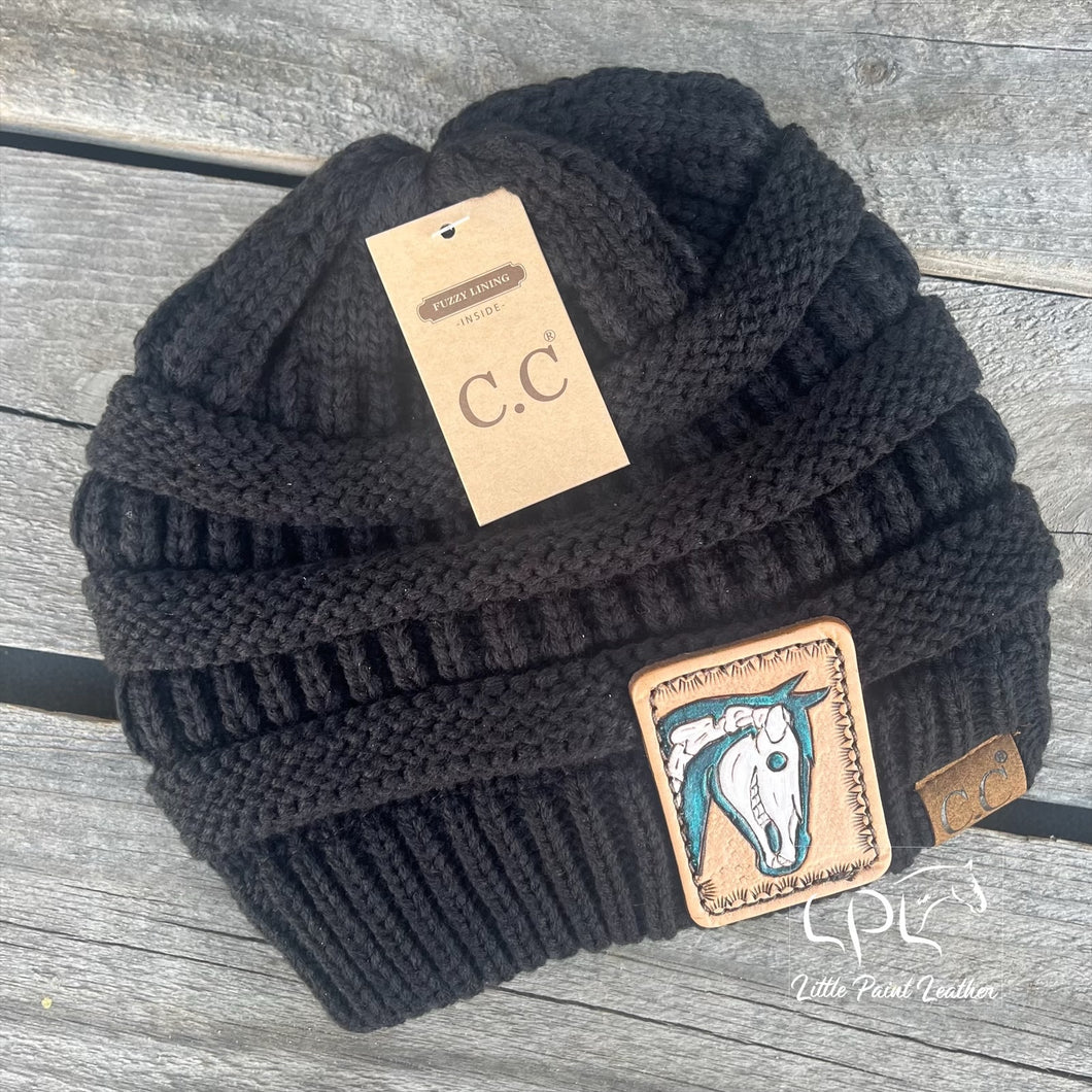 Skeleton Horse Beanie