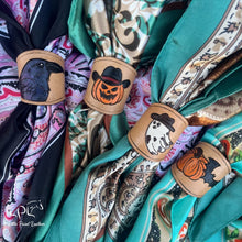 Load image into Gallery viewer, Halloween Leather Wild Rag Slide
