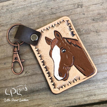 Load image into Gallery viewer, Horse Keychain
