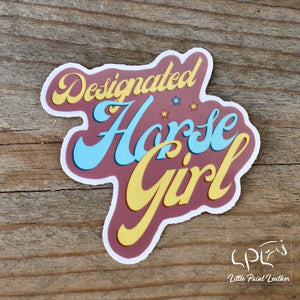 Designated Horse Girl Sticker