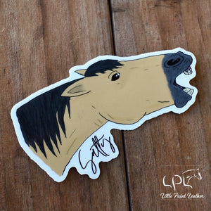 Salty Horse Sticker