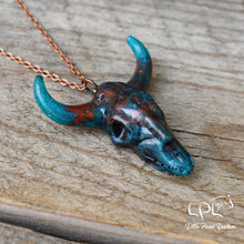Load image into Gallery viewer, Cow Skull Necklaces
