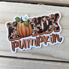 Load image into Gallery viewer, Howdy Pumpkin Sticker
