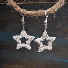 Load image into Gallery viewer, Blingy Star Earrings
