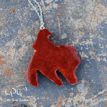 Load image into Gallery viewer, Bay Bronc Horse Necklace
