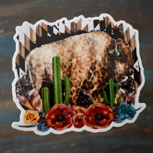Southwestern Buffalo Sticker