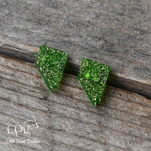 Load image into Gallery viewer, Green Nevada Earrings
