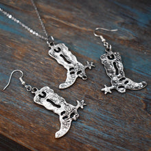 Load image into Gallery viewer, Cowboy Boot Necklace Set
