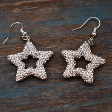 Load image into Gallery viewer, Blingy Star Earrings
