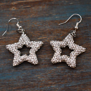Blingy Star Earrings