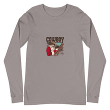Load image into Gallery viewer, Cowboy Christmas Unisex Long Sleeve Tee
