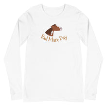 Load image into Gallery viewer, Unisex Long Sleeve Bad Mare Day Tee
