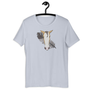 Unisex Buckskin Feather Tee