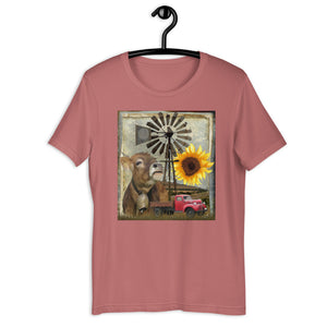 Windmill Cow Unisex T-Shirt